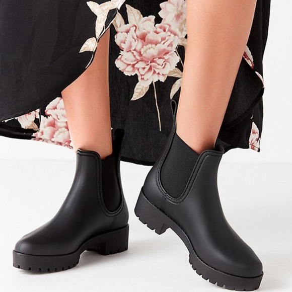 Jeffrey Campbell Shoes - JEFFREY CAMPBELL Cloudy Chelsea Rain Boot